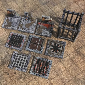 Drakborgen and Dungeonquest 3D Tile Set ROYALTY FREE VERSION 3D model 3D  printable